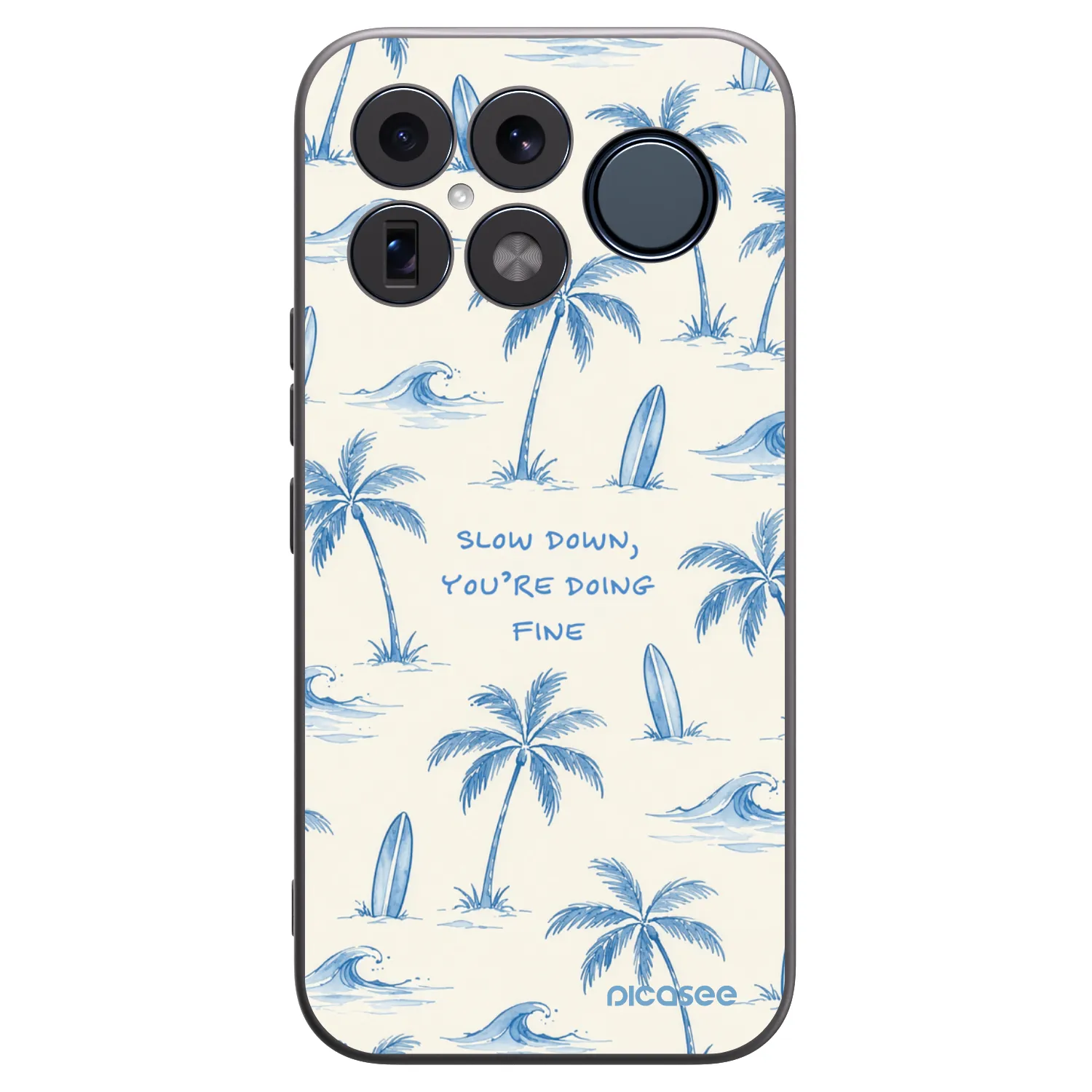 Picasee crna silikonska maskica za Xiaomi Poco F8 Ultra - Slow Tide