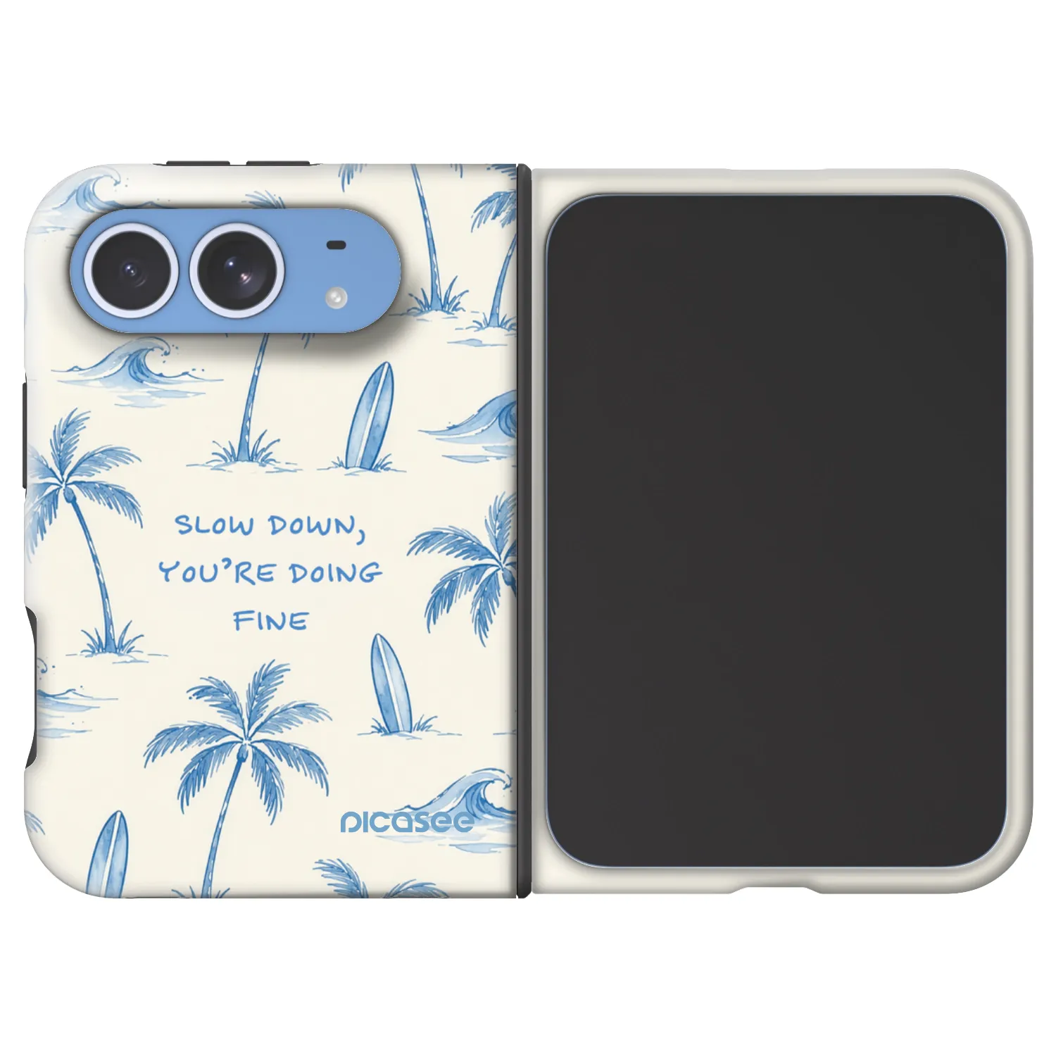 Picasee Fashion Case MagSafe za Apple iPhone Duo - Slow Tide