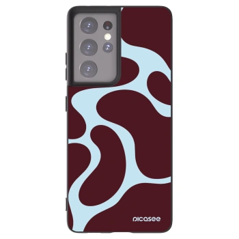 Picasee crna silikonska maskica za Samsung Galaxy S21 Ultra 5G G998B - Soft Detour