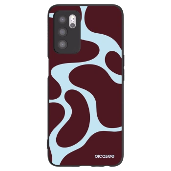 Picasee crna silikonska maskica za OPPO A16s - Soft Detour