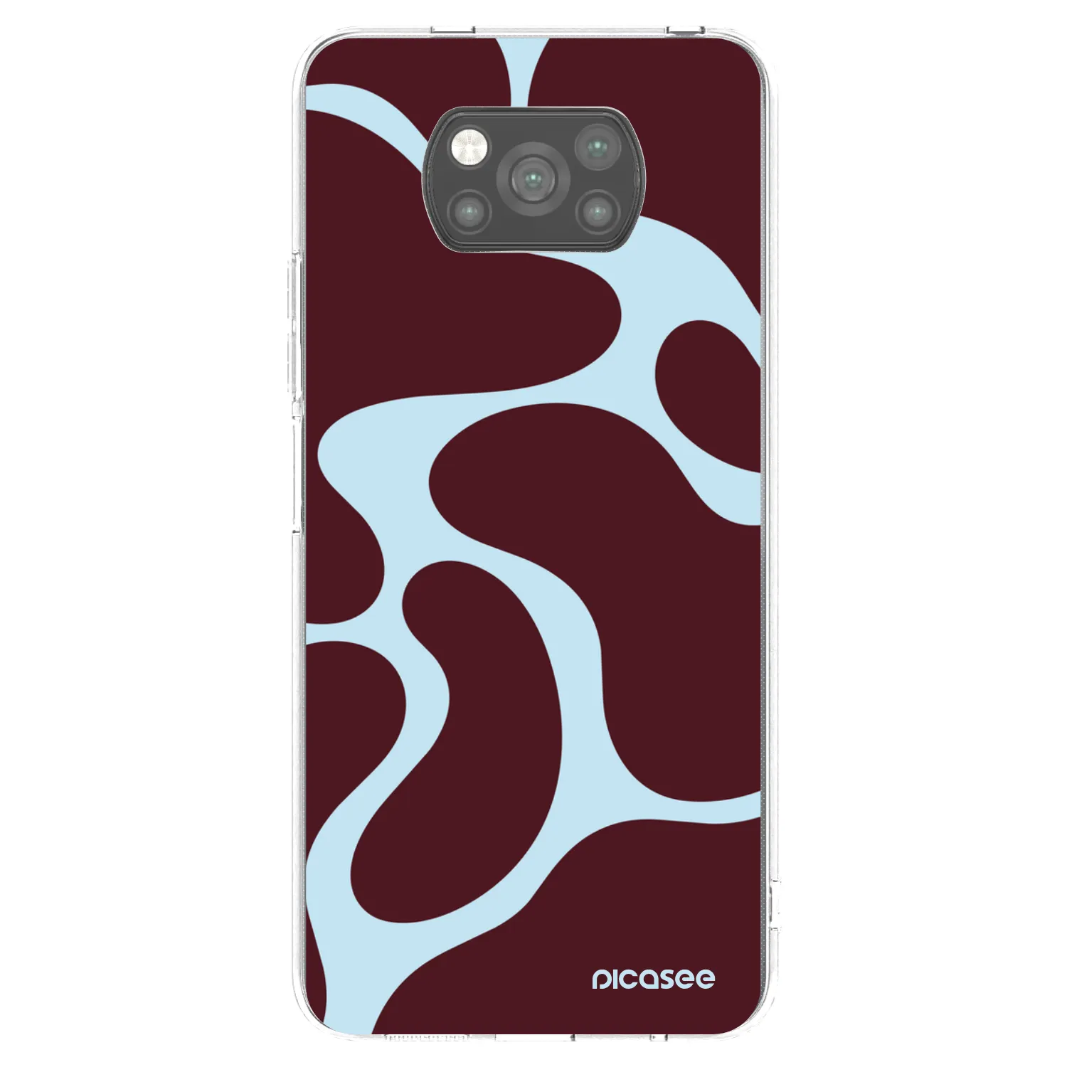 Picasee crna silikonska maskica za Xiaomi Poco X3 - Soft Detour
