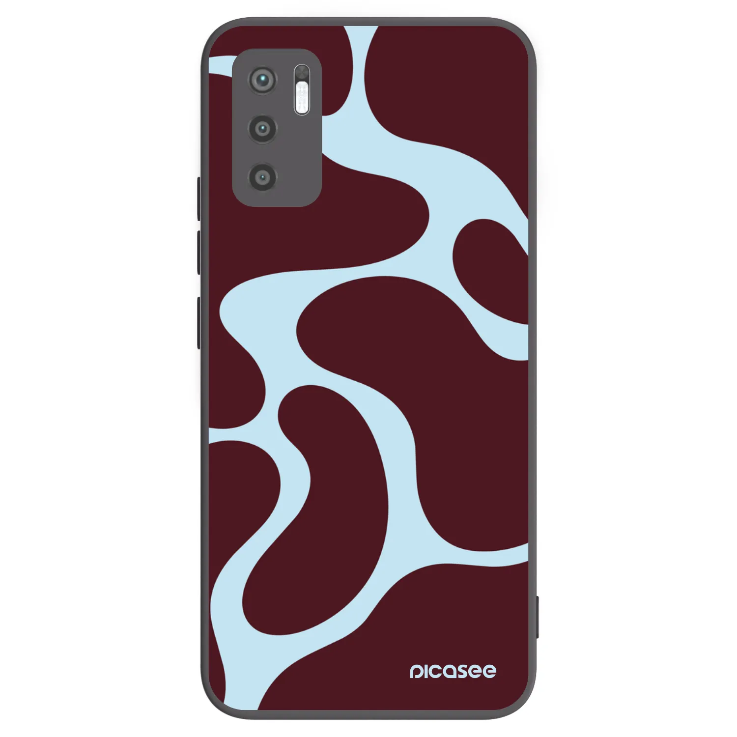 Picasee crna silikonska maskica za Xiaomi Redmi Note 10 5G - Soft Detour
