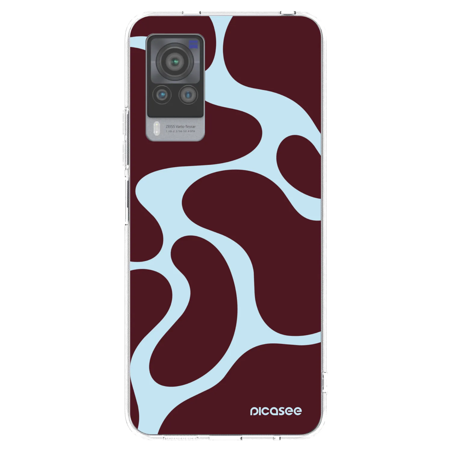Picasee silikonska prozirna maskica za Vivo X60 Pro 5G - Soft Detour