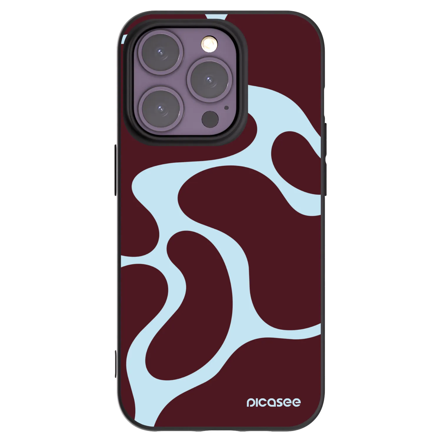 Picasee crna silikonska maskica za Apple iPhone 14 Pro - Soft Detour