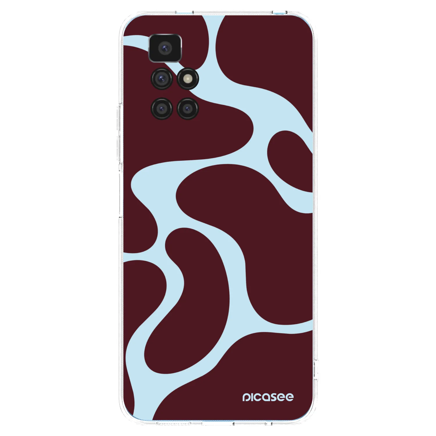 Picasee silikonska prozirna maskica za Xiaomi Redmi 10 (2022) - Soft Detour