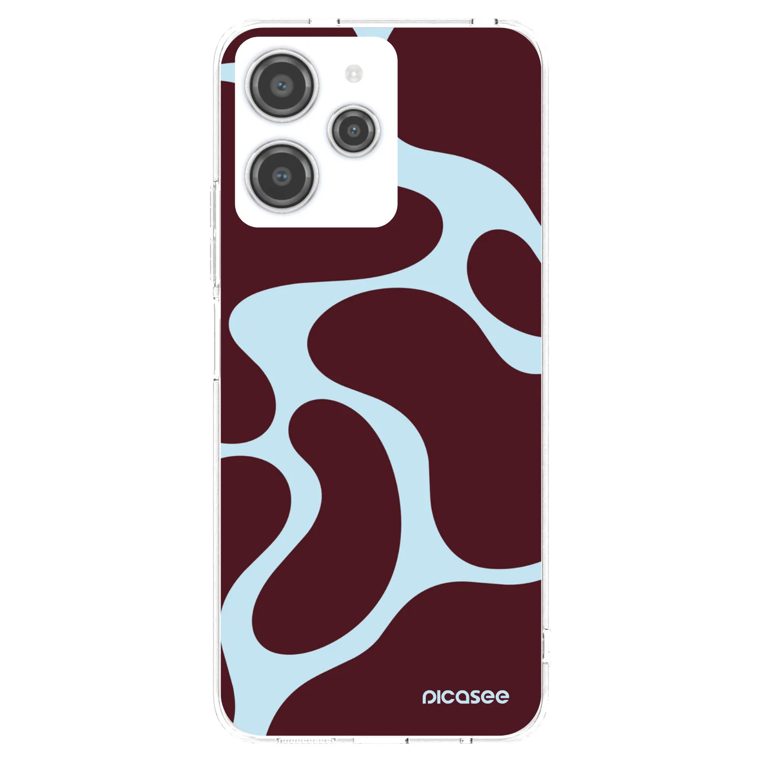 Picasee silikonska prozirna maskica za Xiaomi Redmi 12 4G - Soft Detour