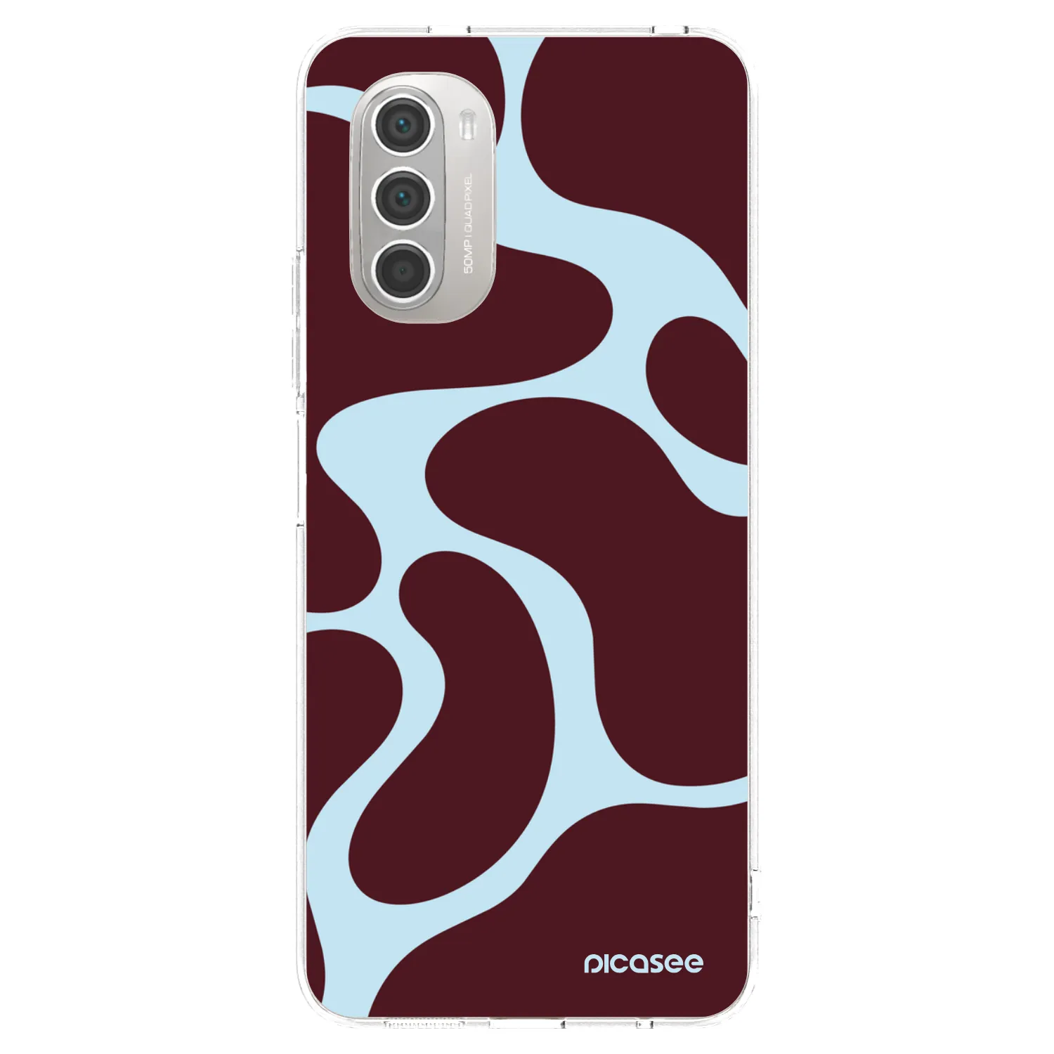 Picasee silikonska prozirna maskica za Motorola Moto G51 - Soft Detour