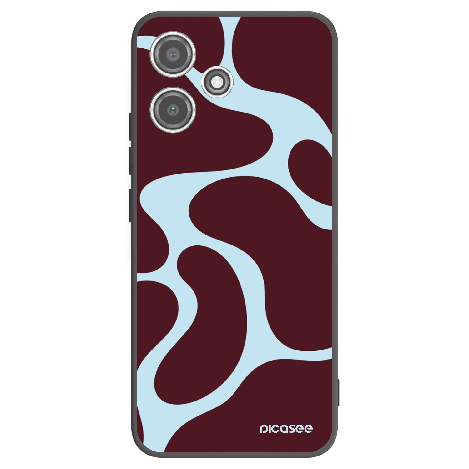 Picasee crna silikonska maskica za Xiaomi Redmi 12 5G - Soft Detour
