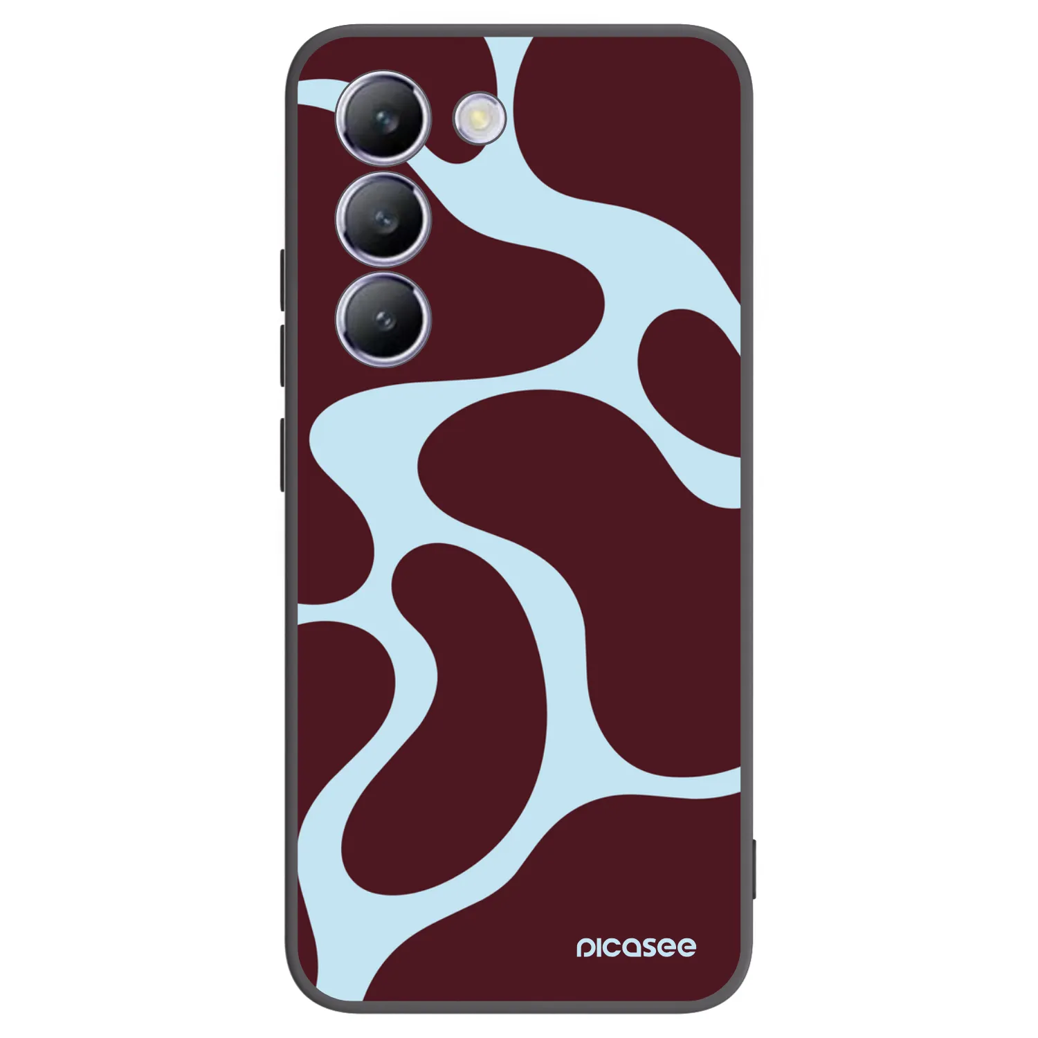 Picasee crna silikonska maskica za Vivo V40 SE 5G - Soft Detour