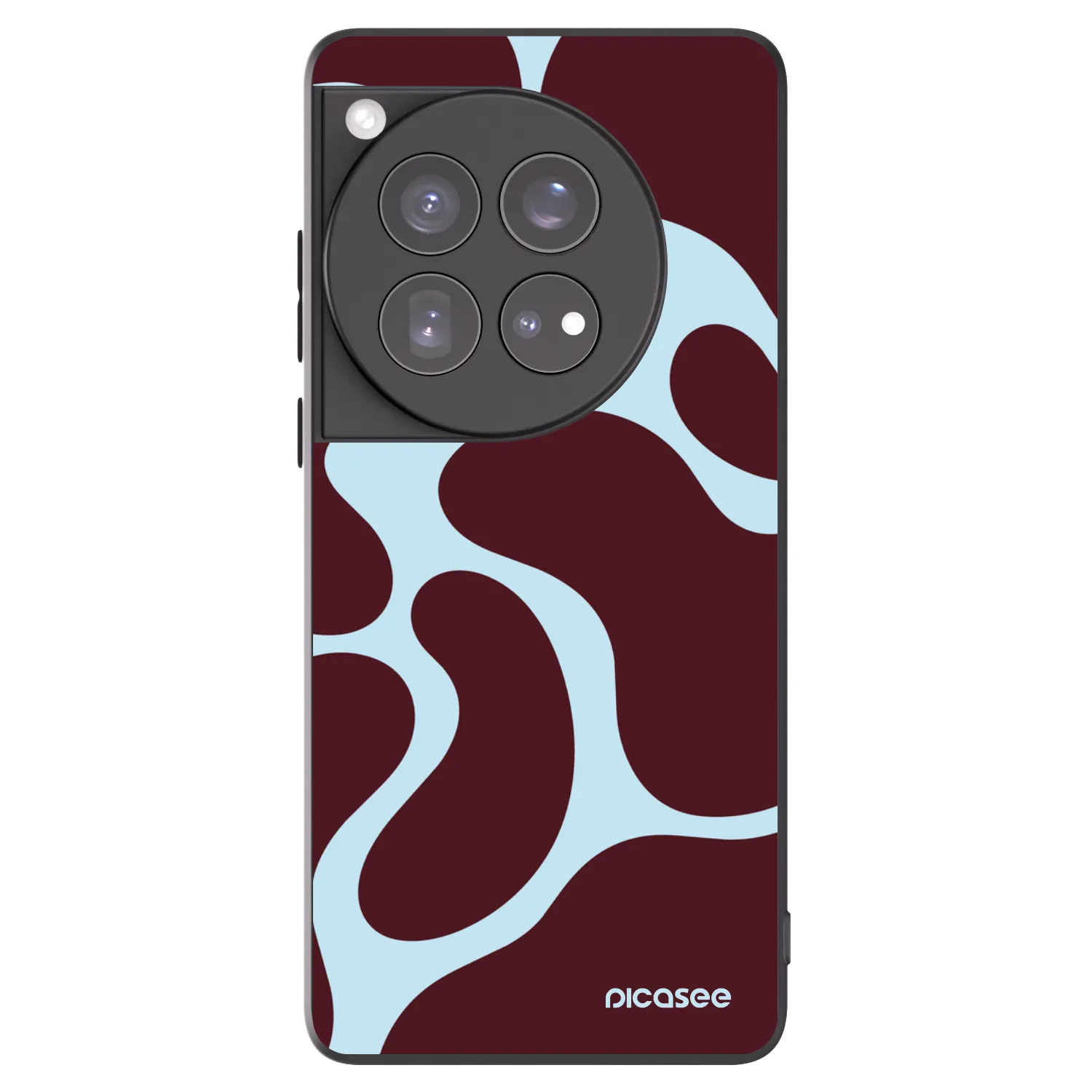 Picasee crna silikonska maskica za OnePlus 12 5G - Soft Detour