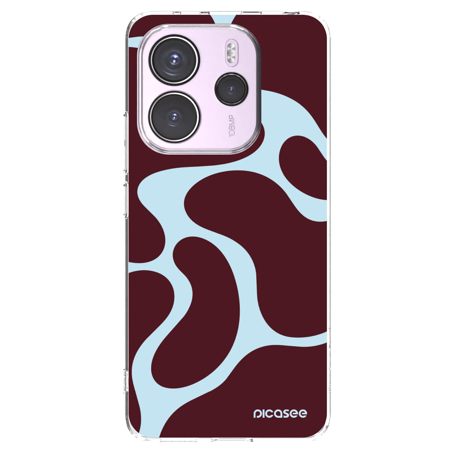 Picasee silikonska prozirna maskica za Xiaomi Redmi Note 14 4G - Soft Detour