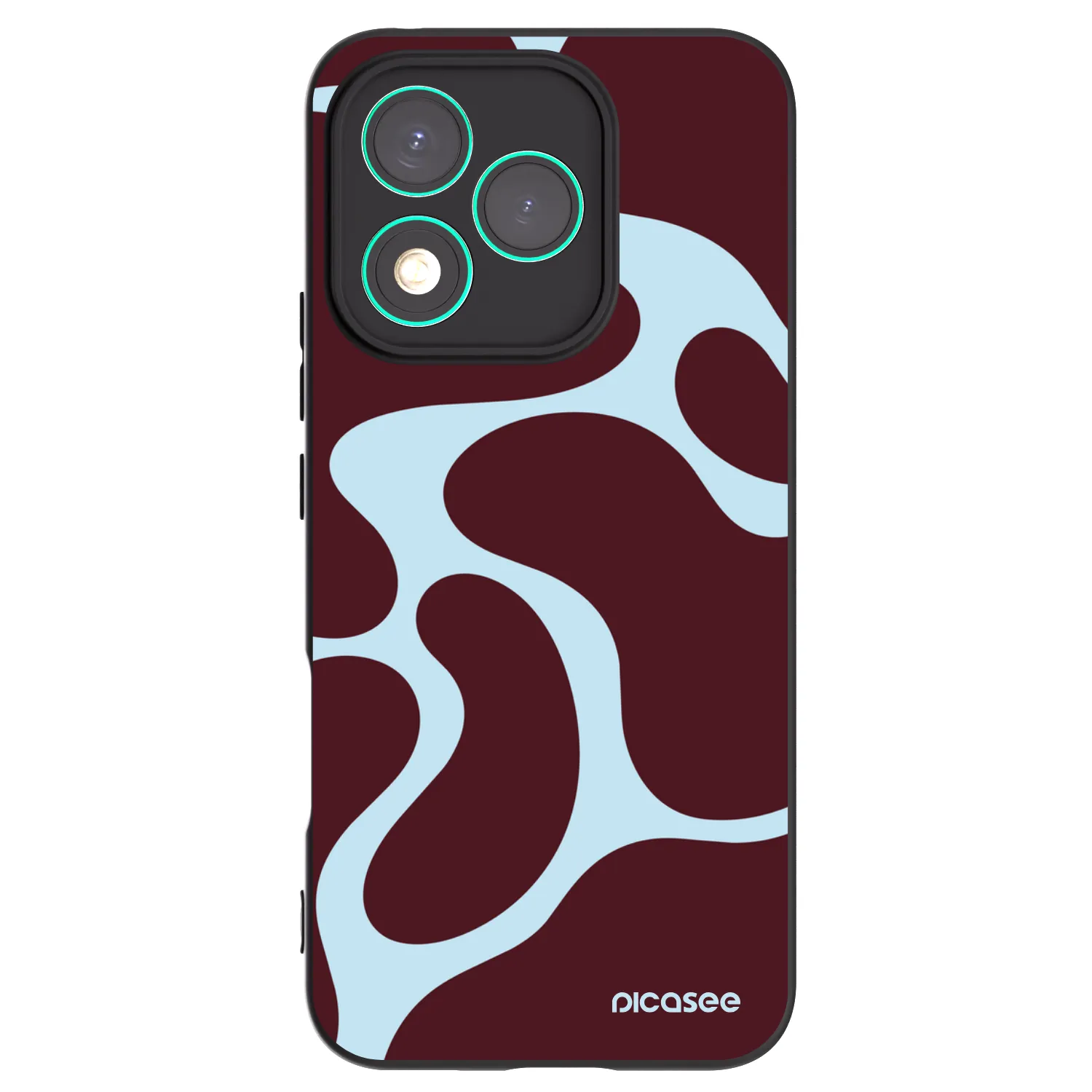 Picasee crna silikonska maskica za Honor 400 Lite 5G - Soft Detour