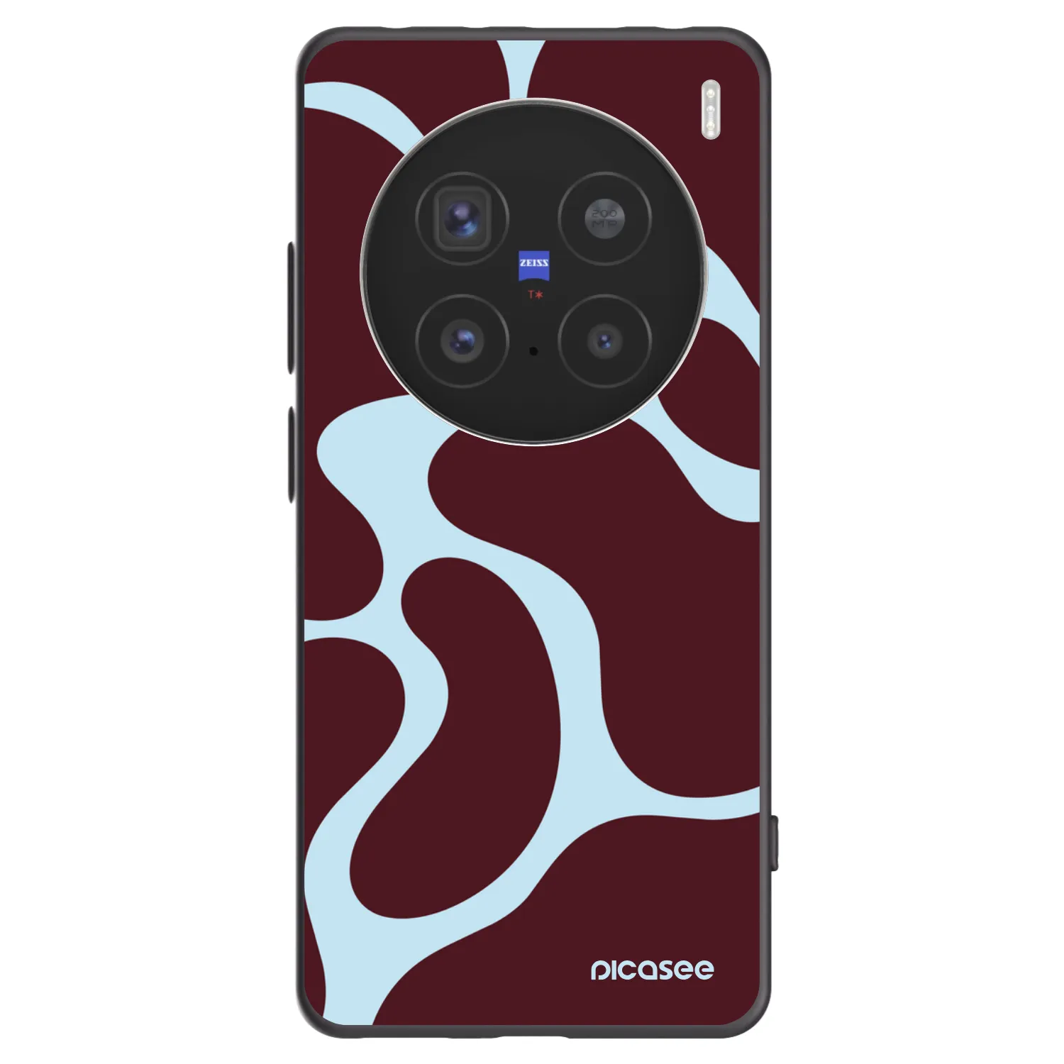 Picasee crna silikonska maskica za Vivo X200 Pro - Soft Detour