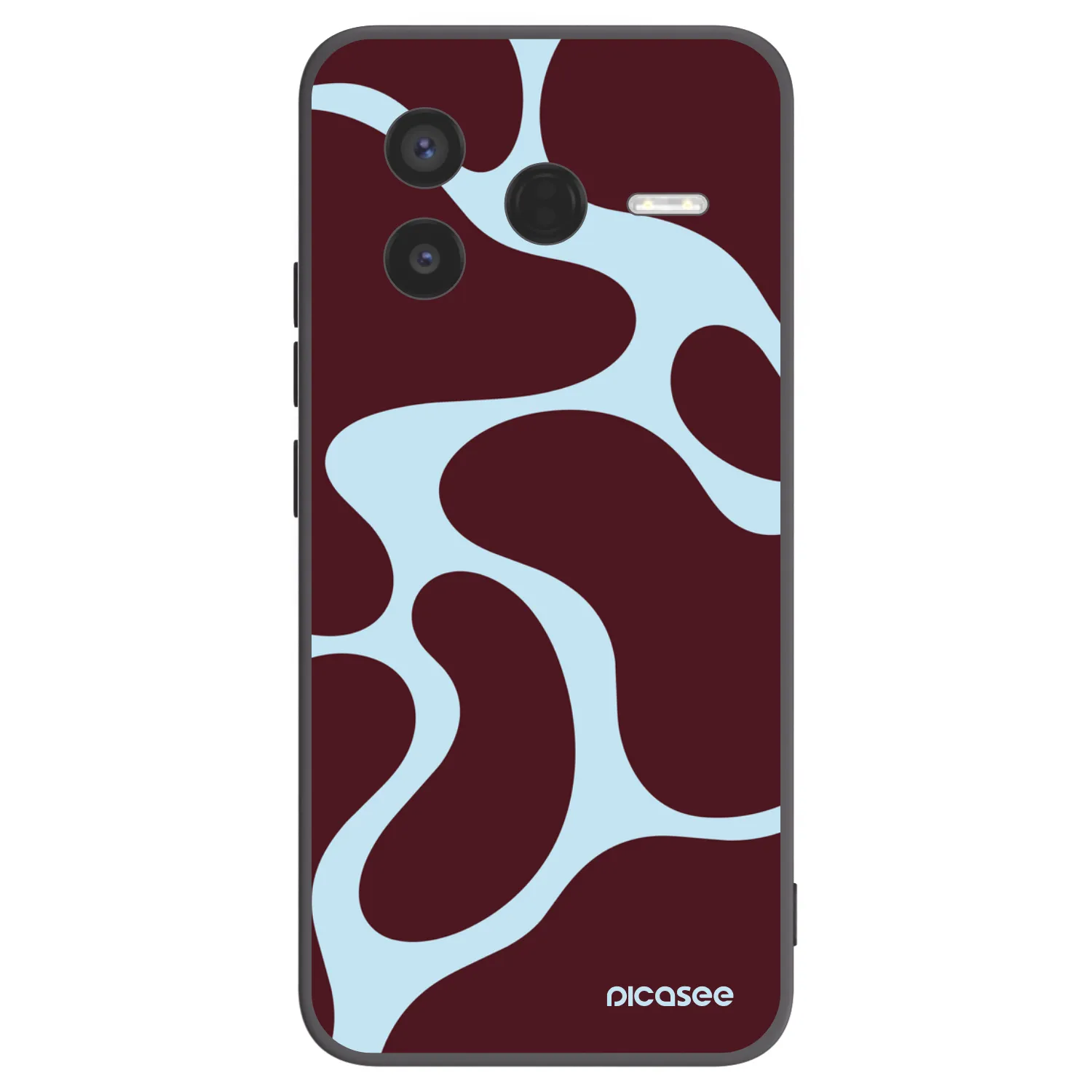 Picasee crna silikonska maskica za Xiaomi Poco F7 Pro 5G - Soft Detour