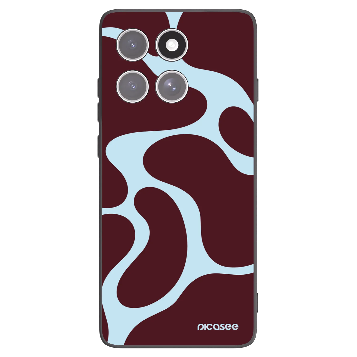 Picasee crna silikonska maskica za Motorola Edge 60 Pro - Soft Detour
