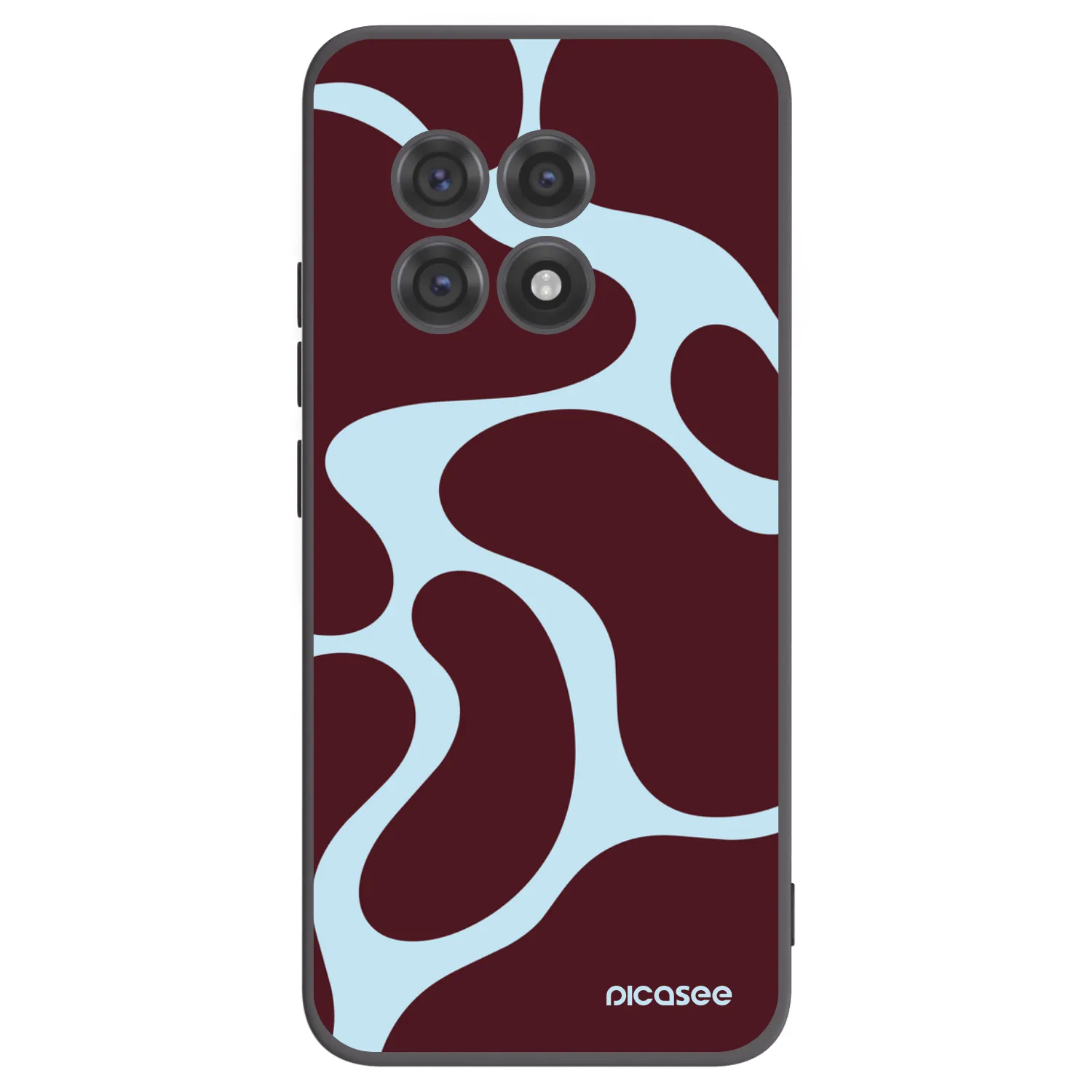 Picasee crna silikonska maskica za OnePlus 13R 5G - Soft Detour