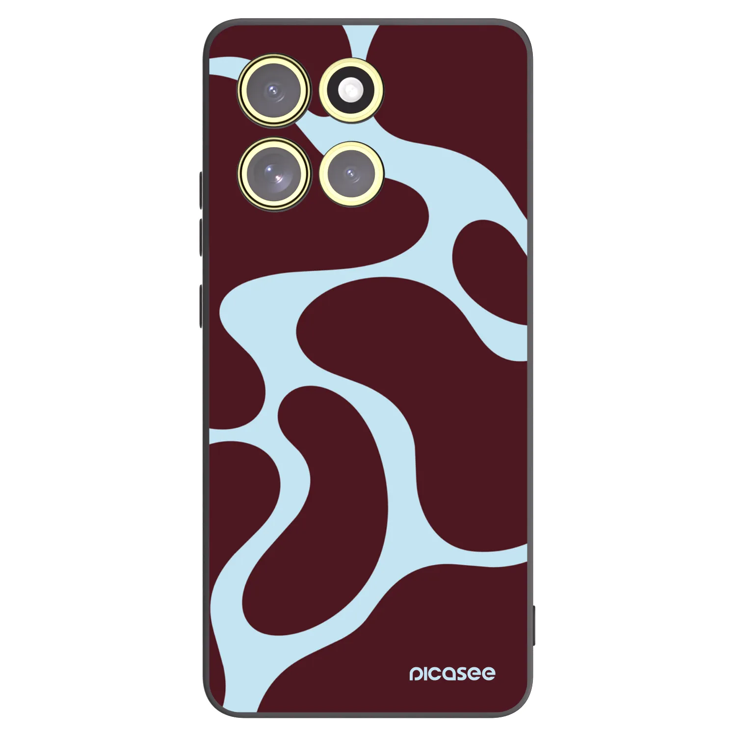 Picasee crna silikonska maskica za Motorola Moto G86 Power 5G - Soft Detour