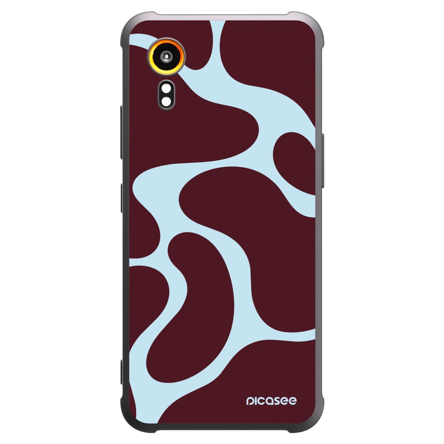 Picasee crna silikonska maskica za Samsung Galaxy XCover 7 - Soft Detour