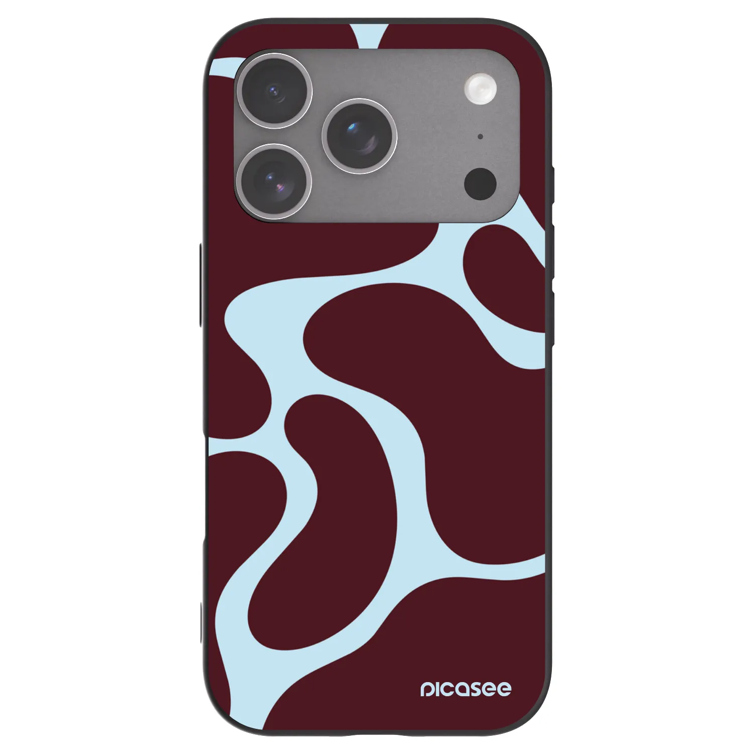 Picasee crna silikonska maskica za Apple iPhone 18 Pro - Soft Detour