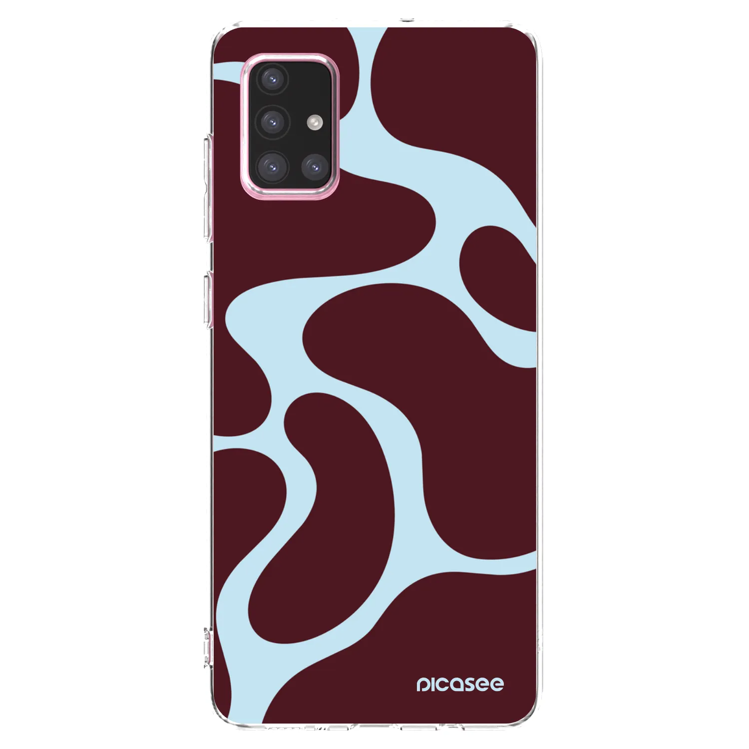 Picasee silikonska prozirna maskica za Samsung Galaxy A71 A715F - Soft Detour