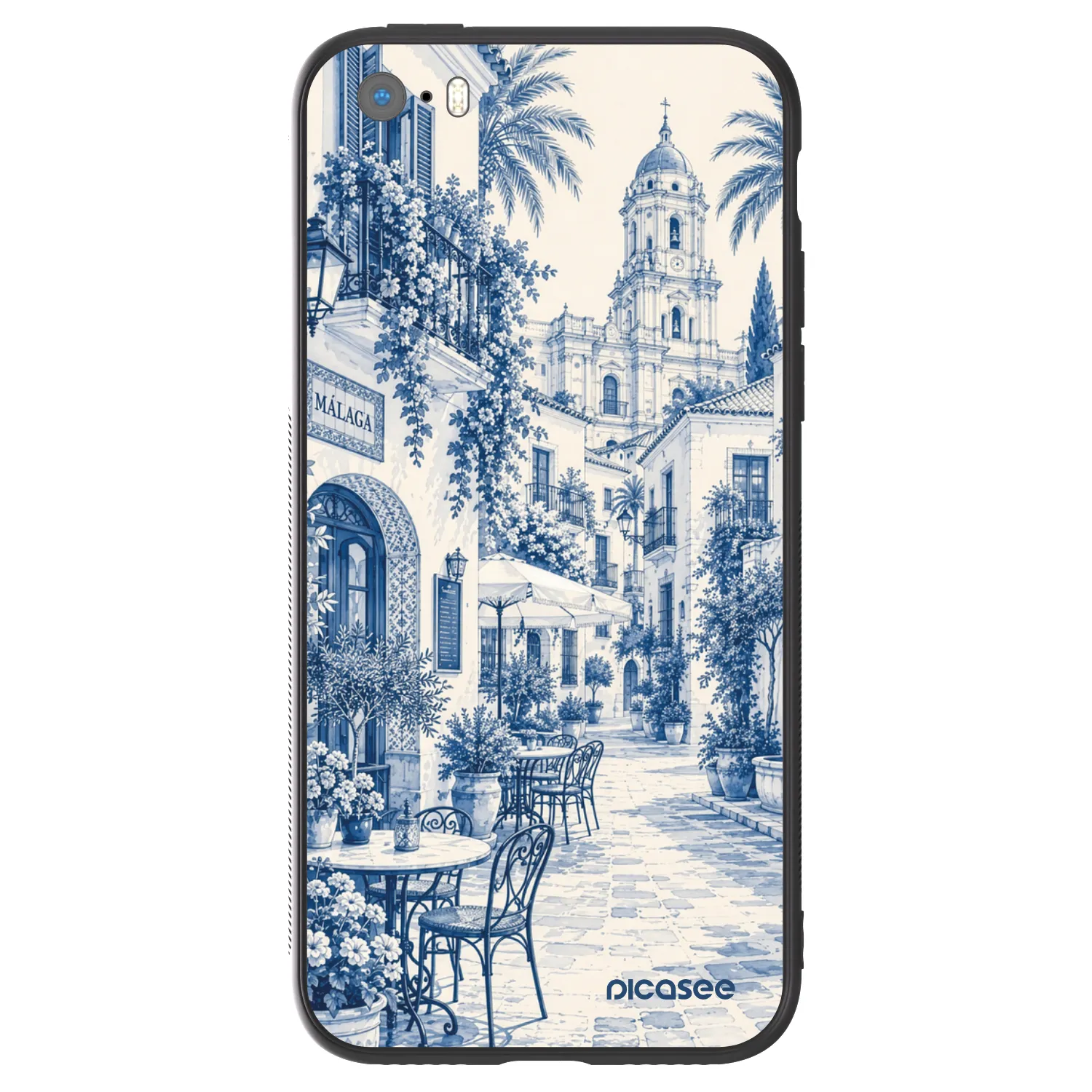 Picasee ULTIMATE CASE za Apple iPhone 5/5S/SE - Calle Azul