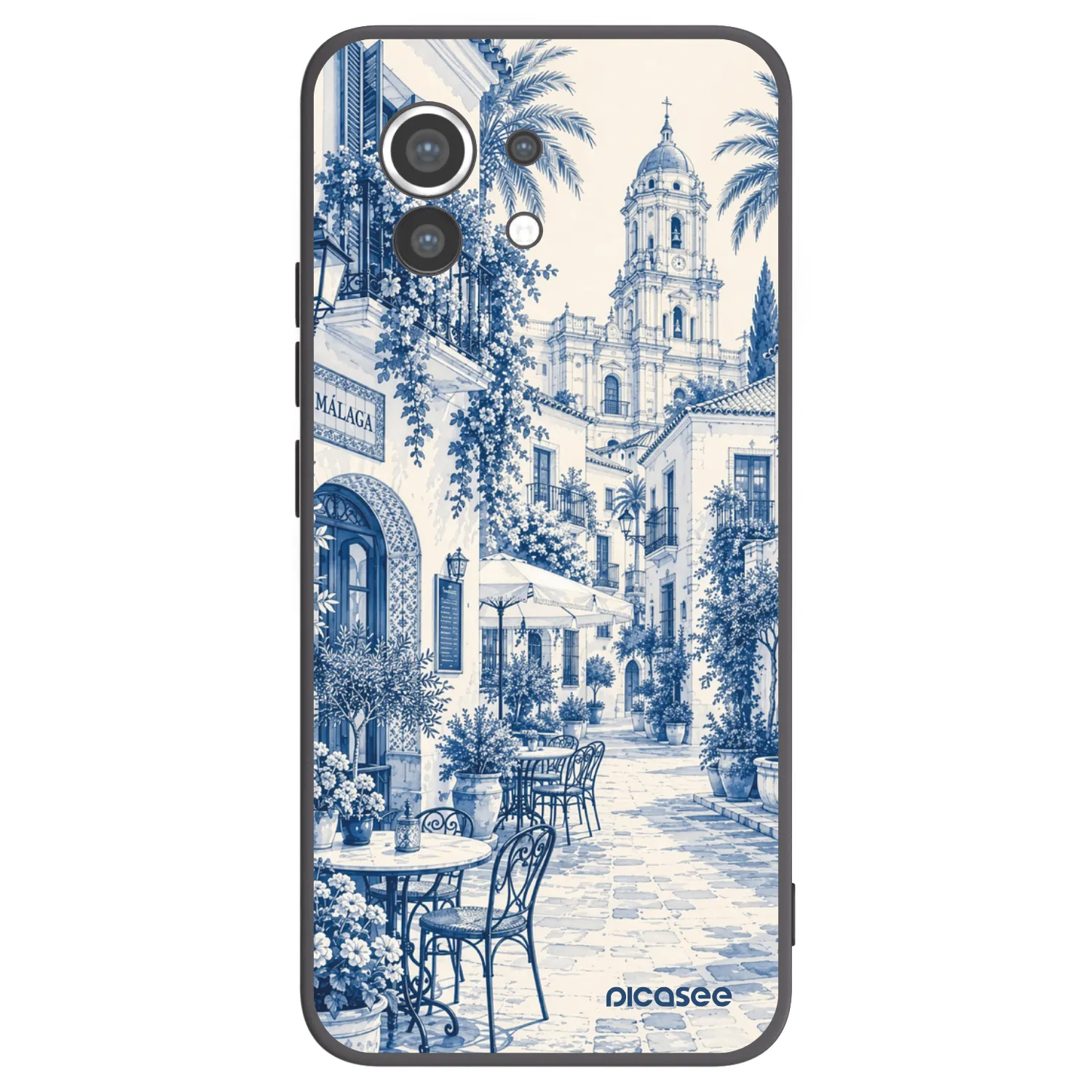 Picasee crna silikonska maskica za Xiaomi Mi 11 - Calle Azul