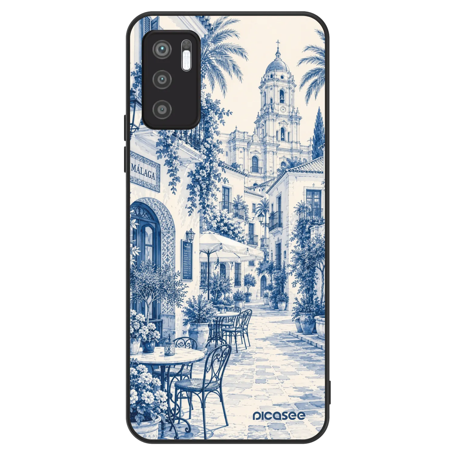 Picasee ULTIMATE CASE za Xiaomi Redmi Note 10 5G - Calle Azul