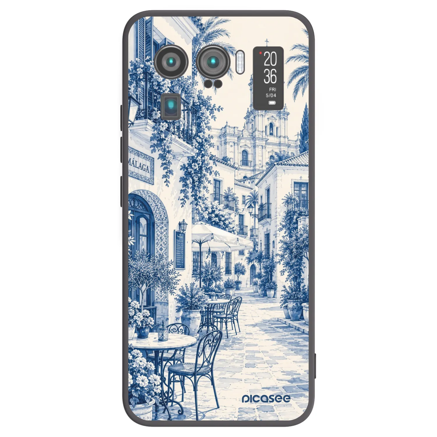 Picasee crna silikonska maskica za Xiaomi Mi 11 Ultra - Calle Azul