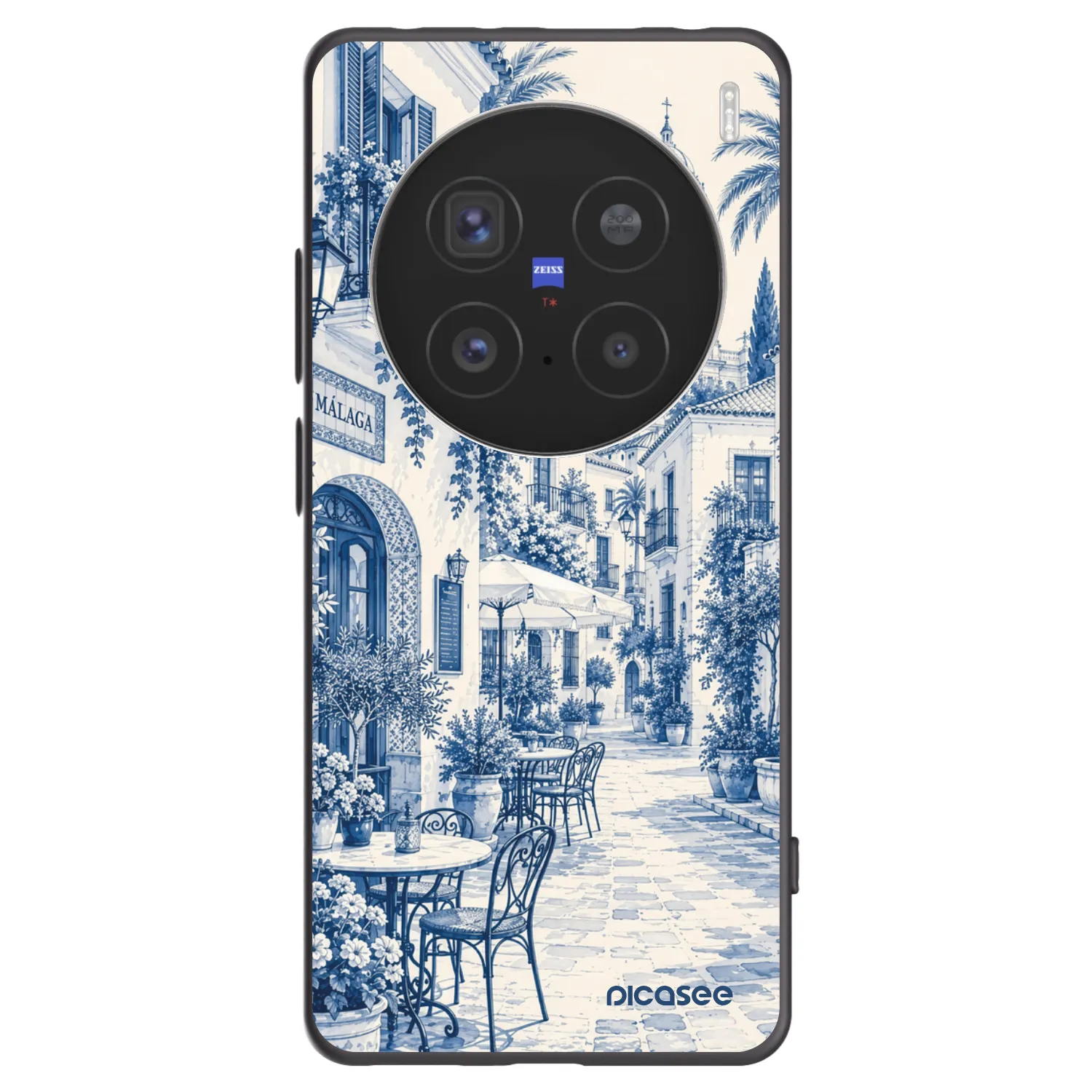 Picasee crna silikonska maskica za Vivo X200 Pro - Calle Azul