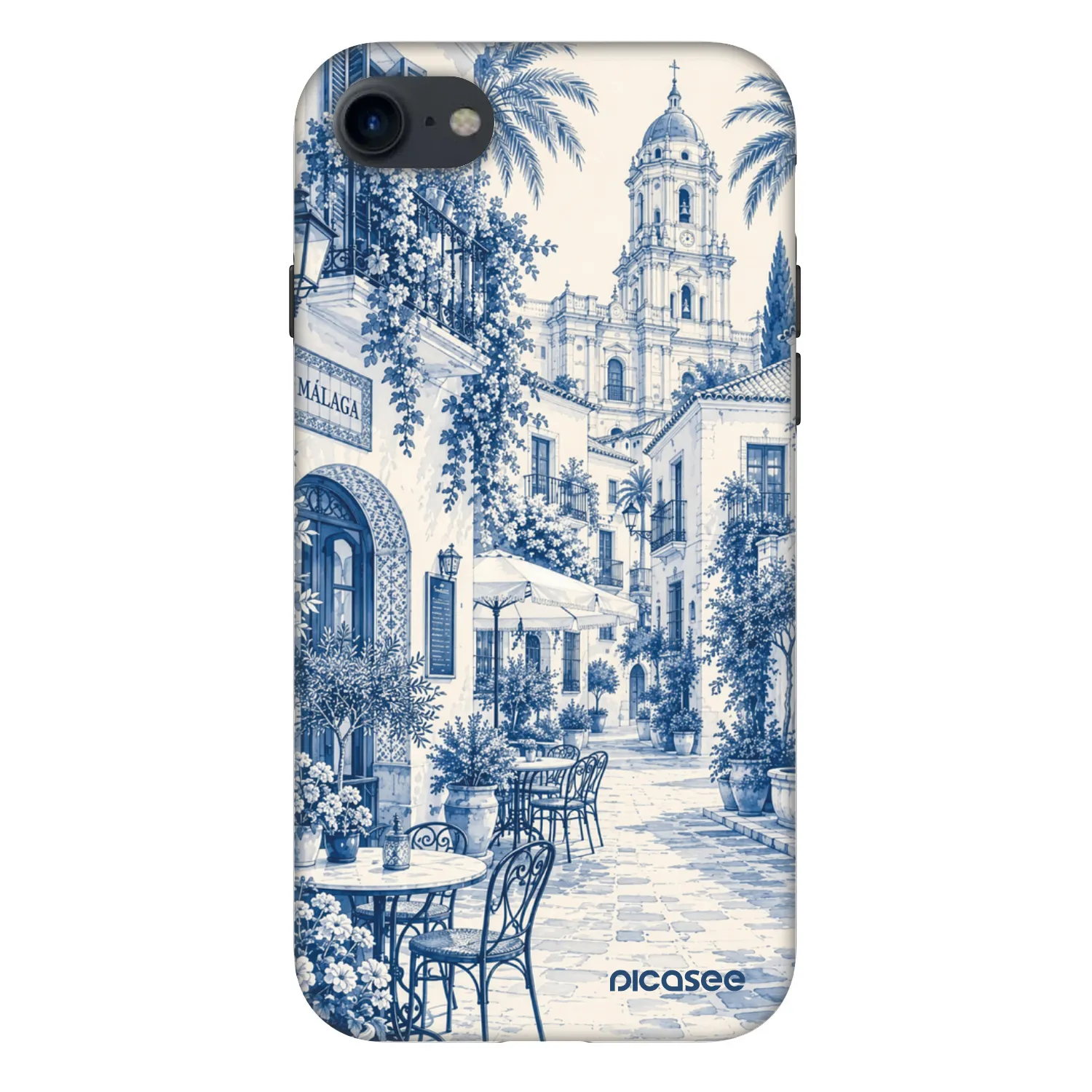 Picasee Fashion Case za Apple iPhone SE 2022 - Calle Azul