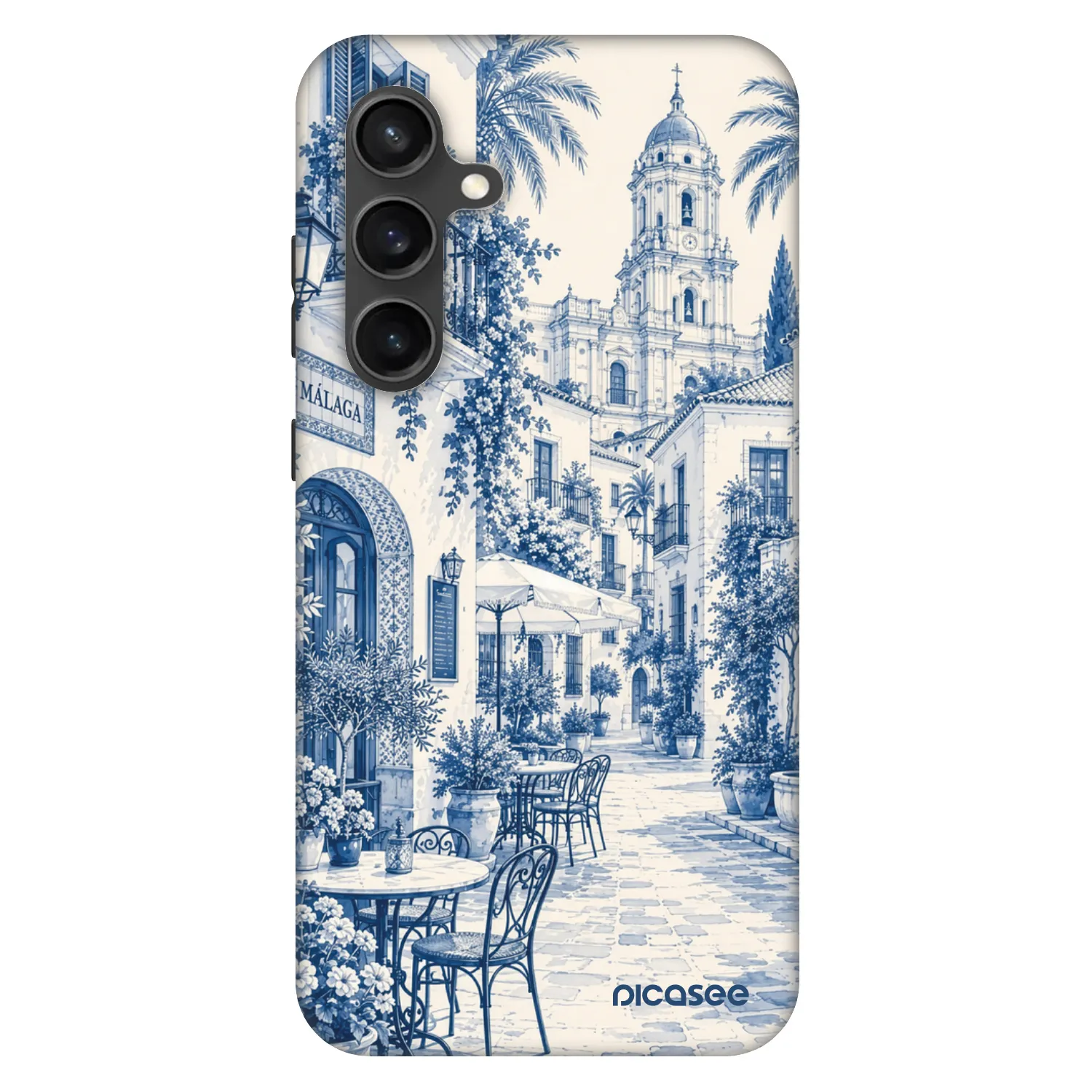 Picasee Fashion Case za Samsung Galaxy S24 FE S721B - Calle Azul