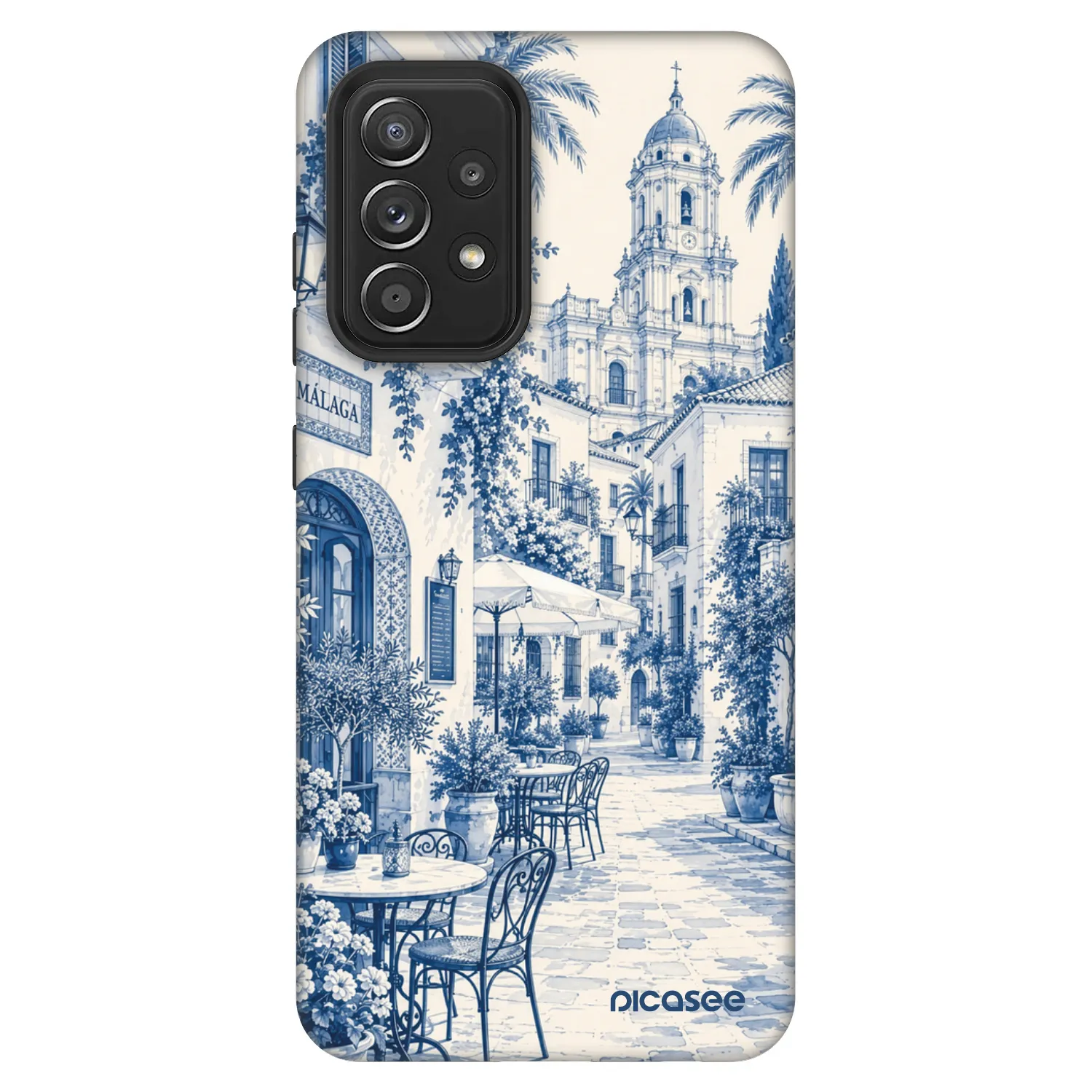 Picasee Fashion Case za Samsung Galaxy A52s 5G A528B - Calle Azul