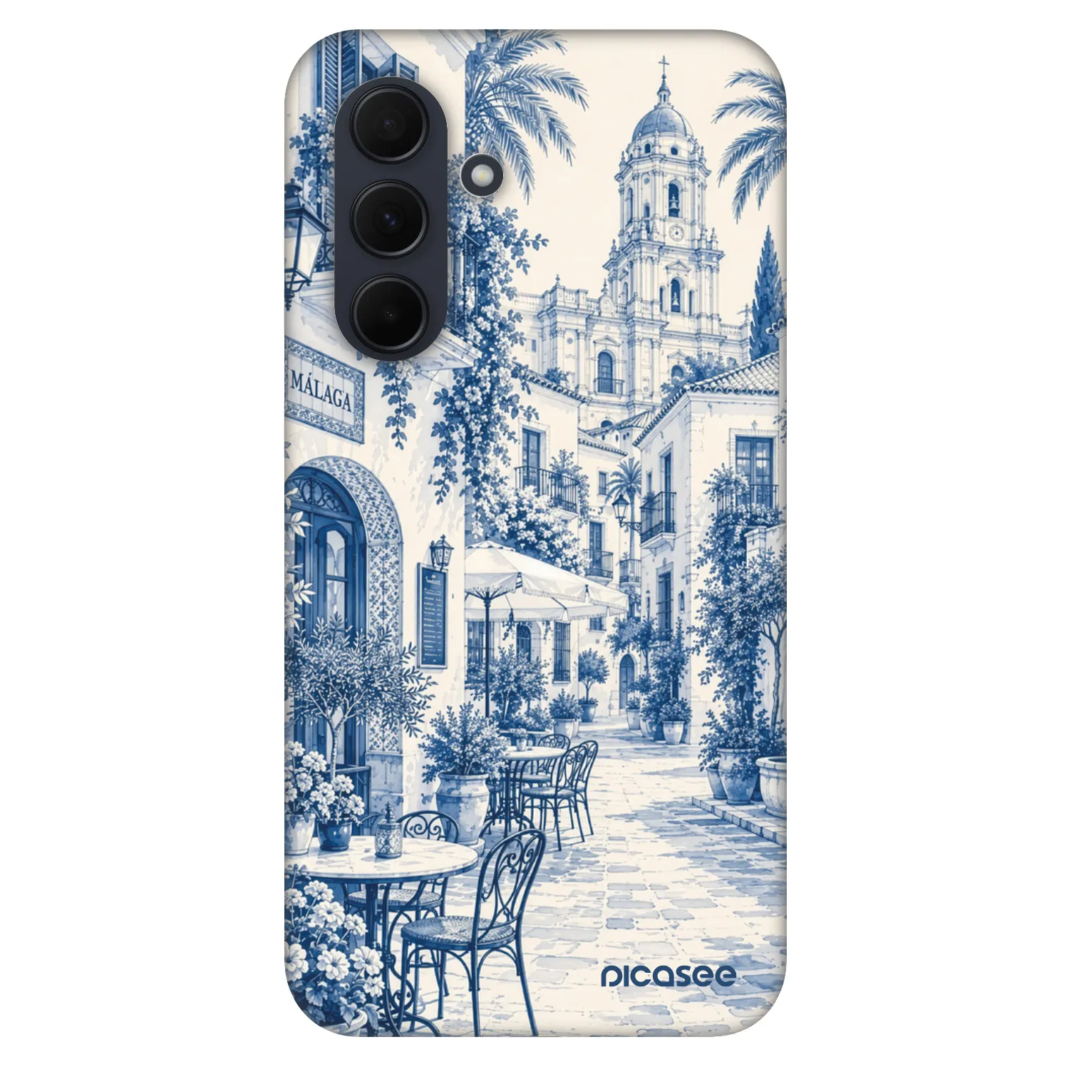 Picasee Fashion Case za Samsung Galaxy A35 5G A356B - Calle Azul