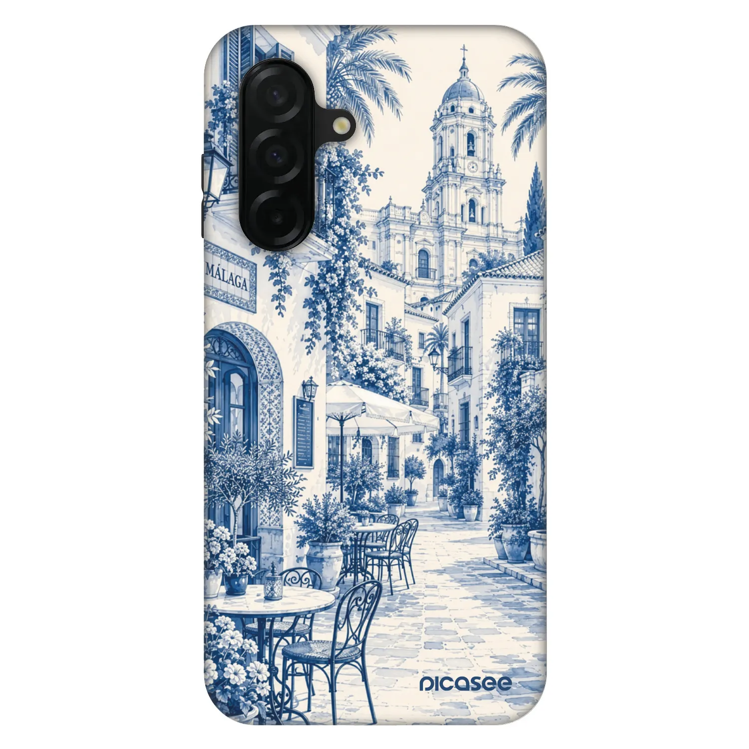 Picasee Fashion Case za Samsung Galaxy A26 5G A266B - Calle Azul