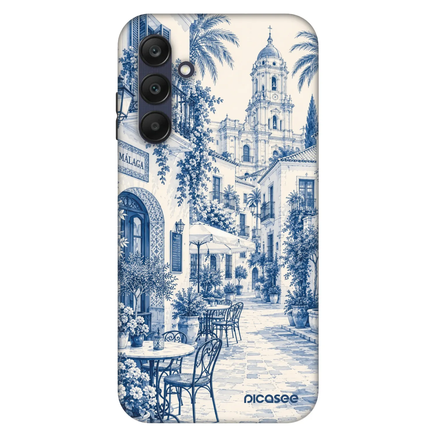 Picasee Fashion Case za Samsung Galaxy A25 A256B 5G - Calle Azul