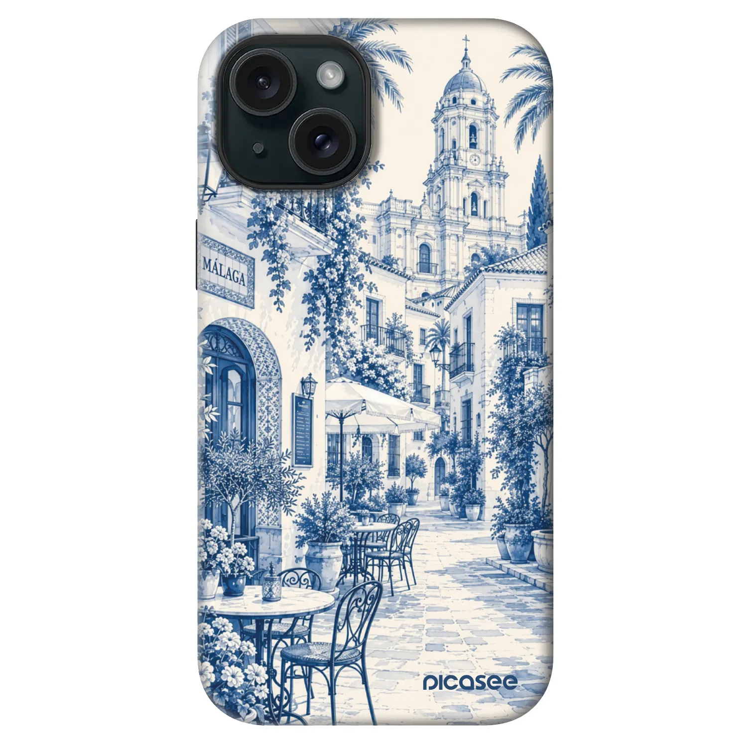 Picasee Fashion Case MagSafe za Apple iPhone 14 - Calle Azul