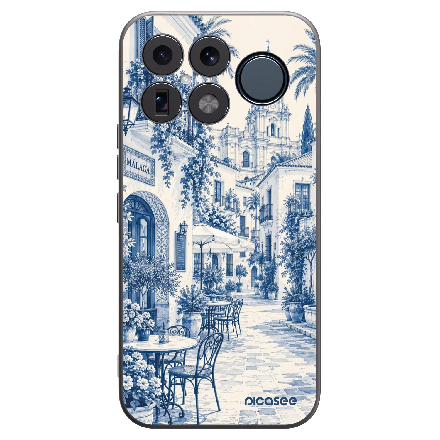 Picasee crna silikonska maskica za Xiaomi Poco F8 Ultra - Calle Azul