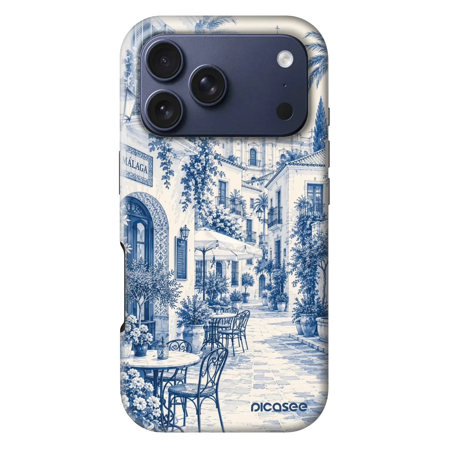 Picasee Fashion Case MagSafe za Apple iPhone 18 Pro - Calle Azul