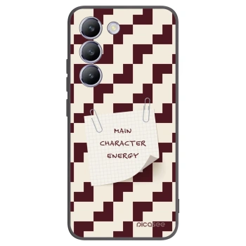 Picasee crna silikonska maskica za Vivo V40 SE 5G - Lead Role