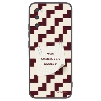 Picasee crna silikonska maskica za Samsung Galaxy S20 G980F - Lead Role