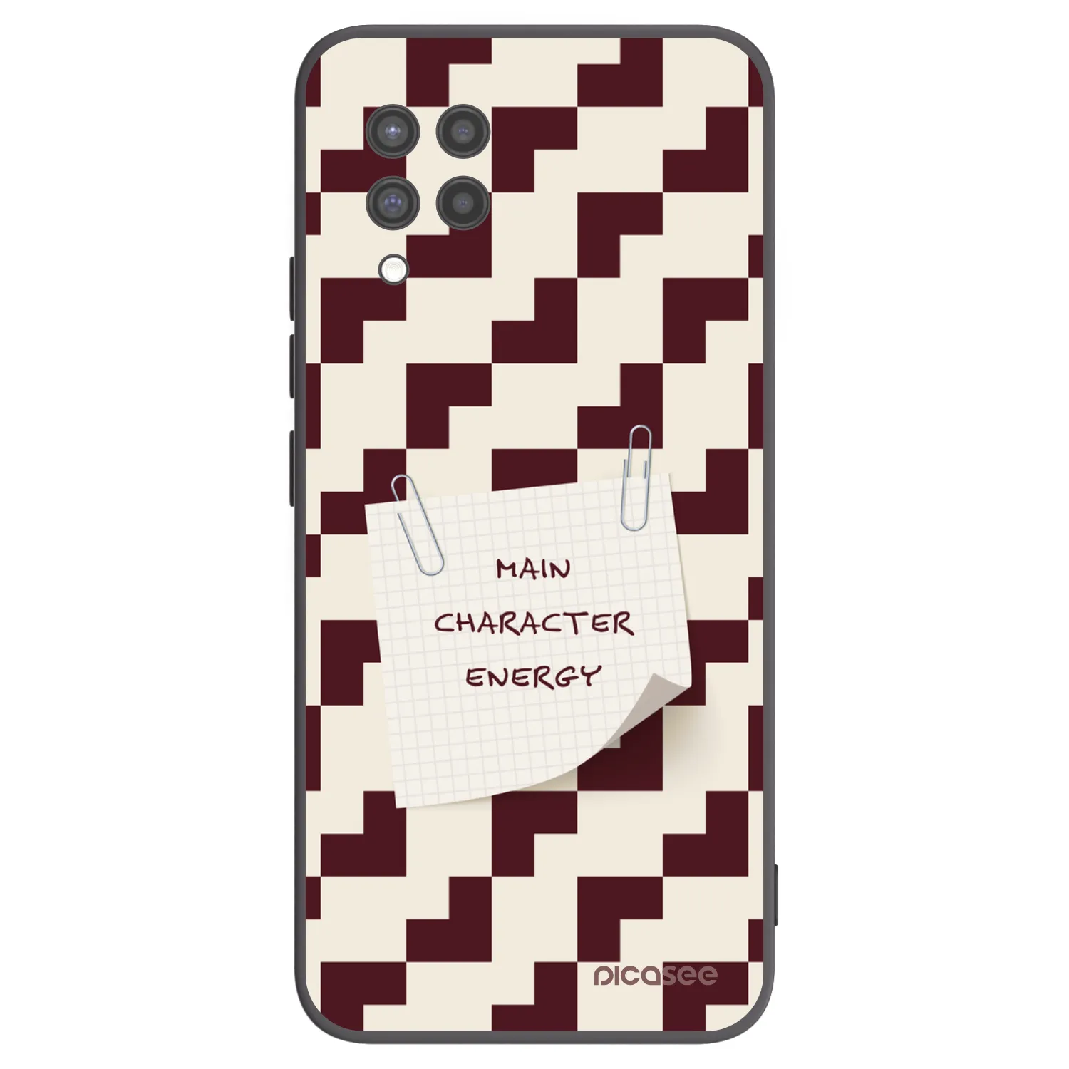 Picasee crna silikonska maskica za Samsung Galaxy A42 A426B - Lead Role
