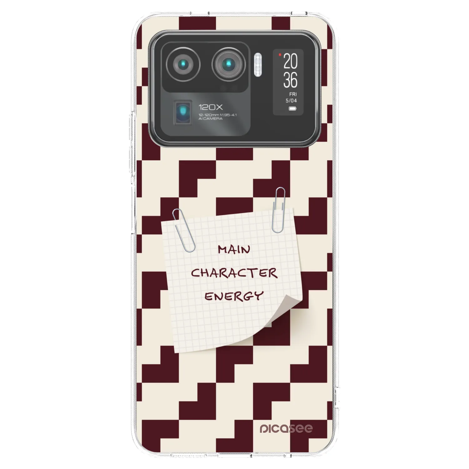 Picasee silikonska prozirna maskica za Xiaomi Mi 11 Ultra - Lead Role