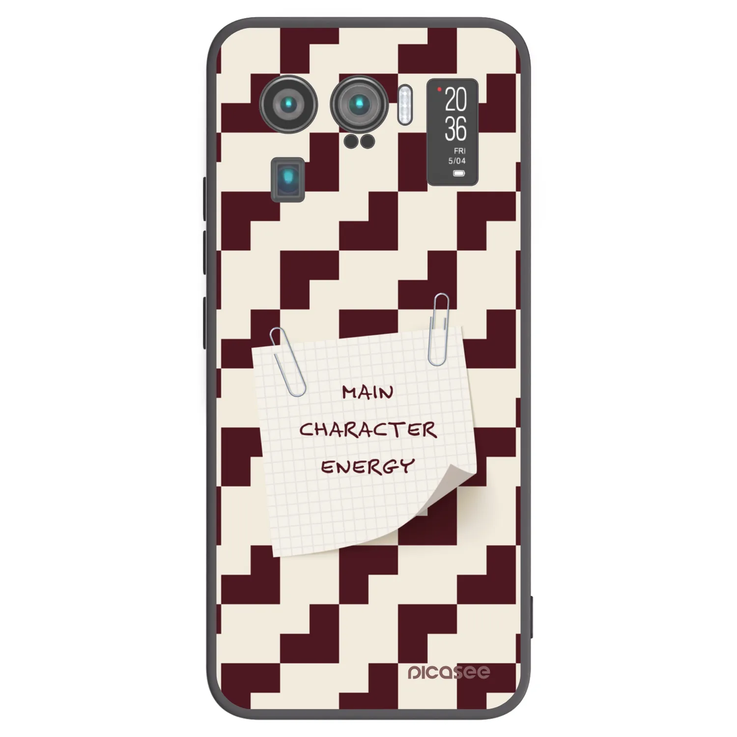 Picasee crna silikonska maskica za Xiaomi Mi 11 Ultra - Lead Role