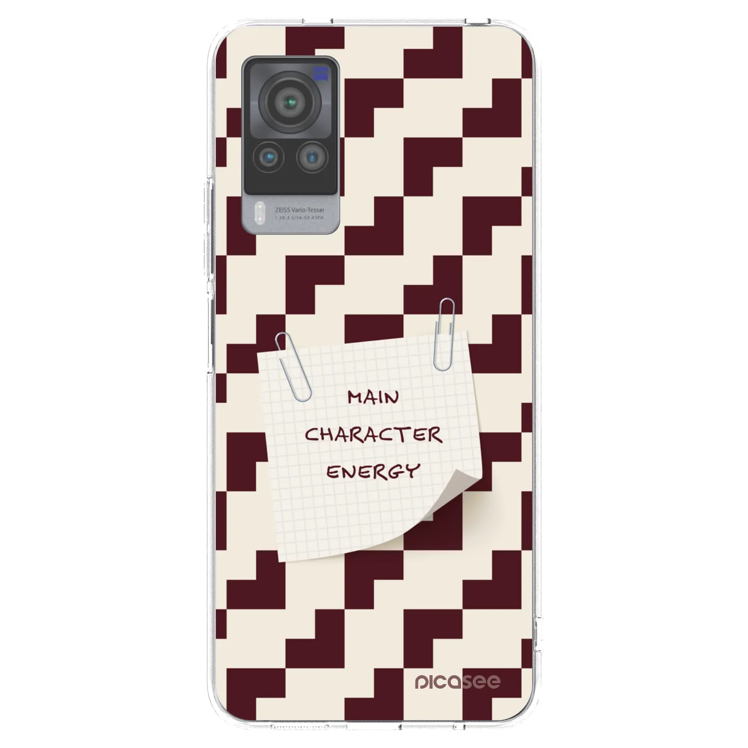 Picasee silikonska prozirna maskica za Vivo X60 Pro 5G - Lead Role