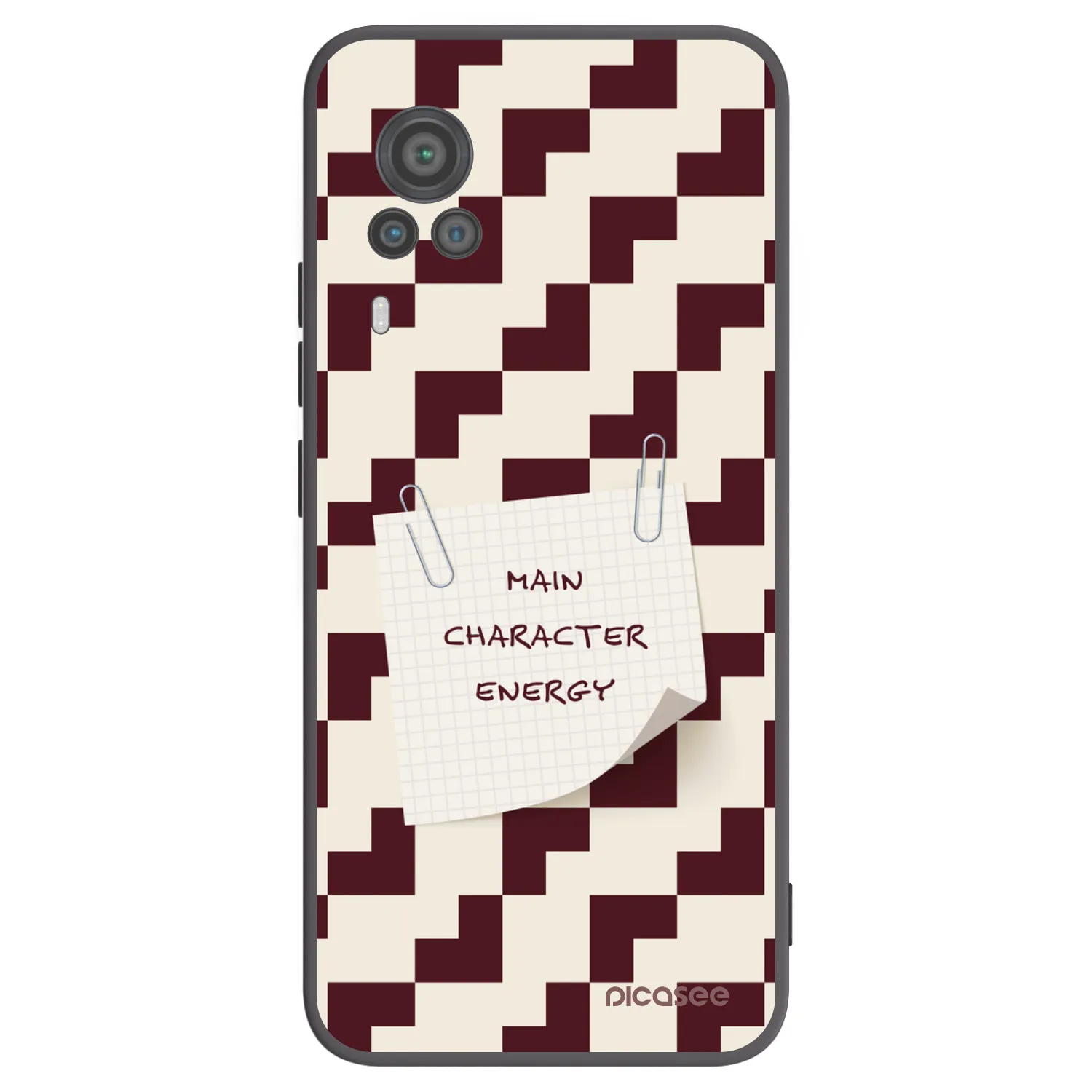 Picasee crna silikonska maskica za Vivo X60 Pro 5G - Lead Role