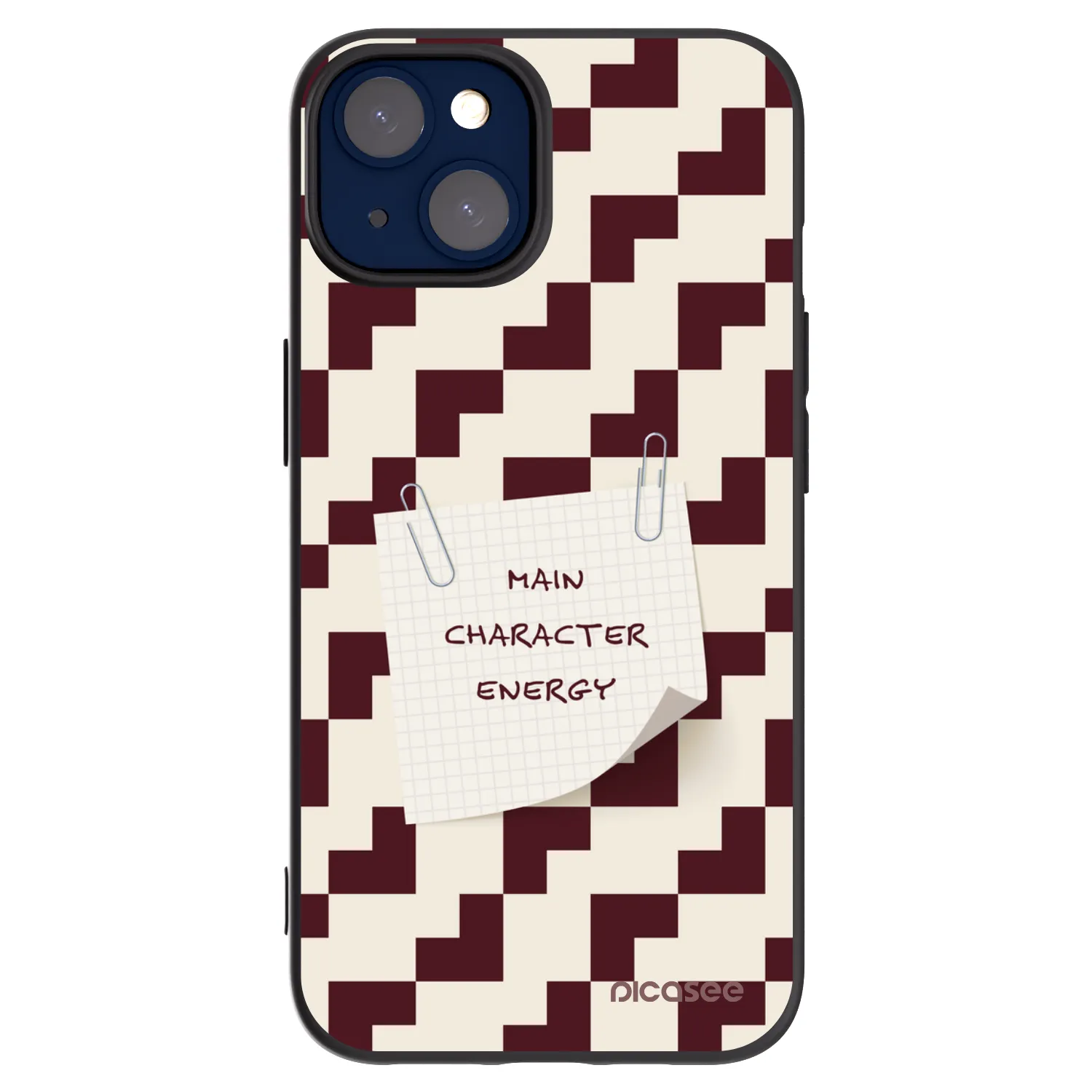 Picasee crna silikonska maskica za Apple iPhone 14 - Lead Role