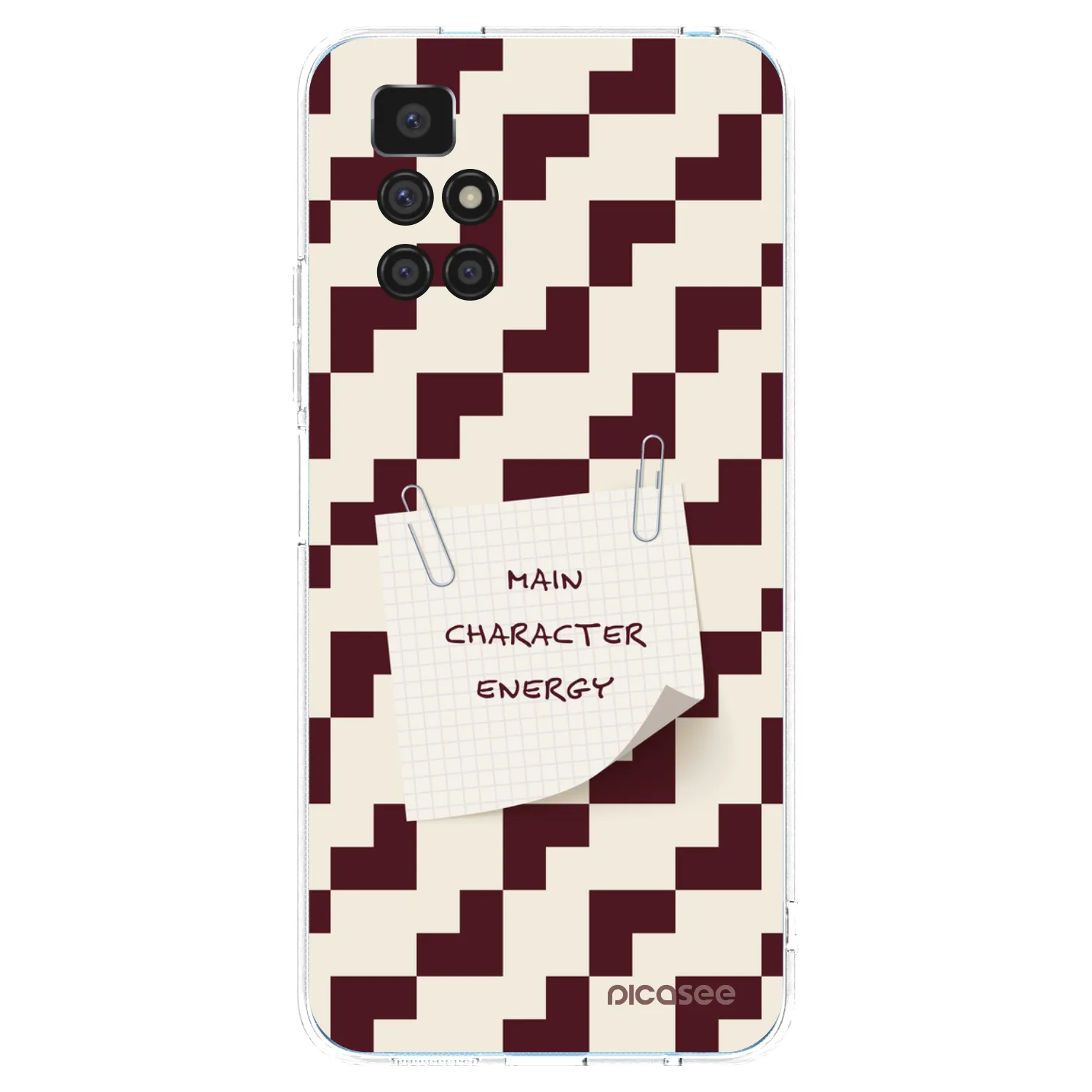 Picasee silikonska prozirna maskica za Xiaomi Redmi 10 (2022) - Lead Role