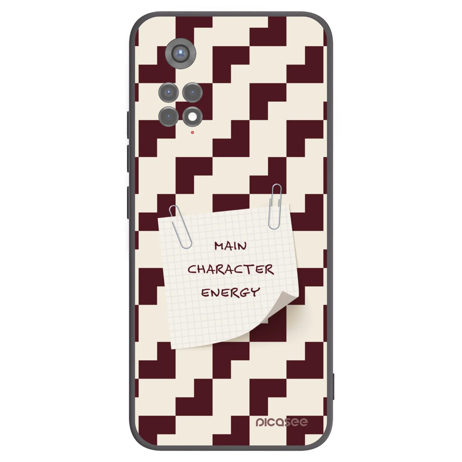 Picasee crna silikonska maskica za Xiaomi Redmi Note 11S 5G - Lead Role