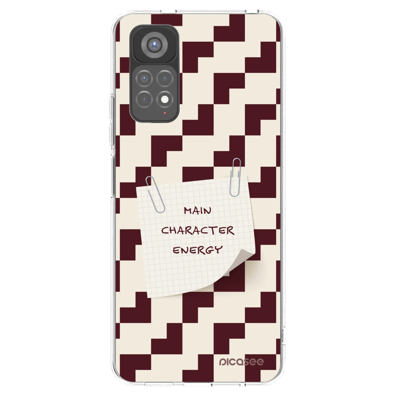 Picasee silikonska prozirna maskica za Xiaomi Redmi Note 11S 5G - Lead Role