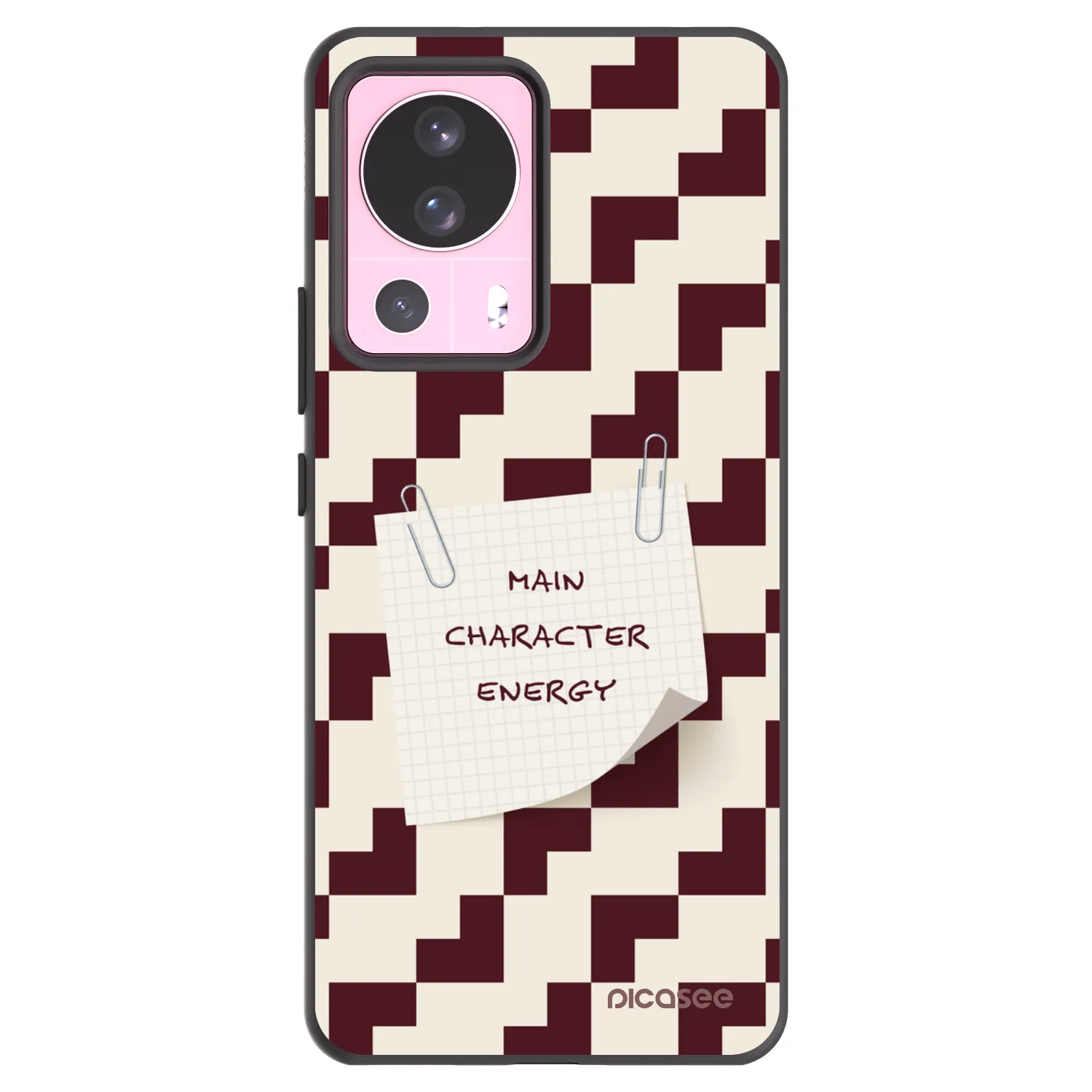 Picasee crna silikonska maskica za Xiaomi 13 Lite - Lead Role